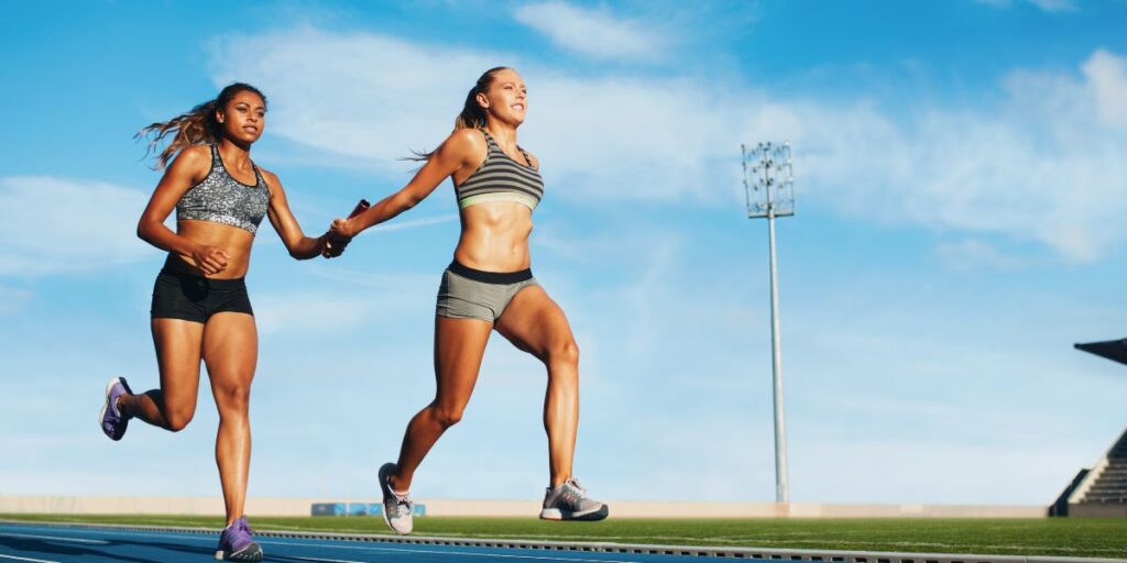 carreras de relevos atletismo